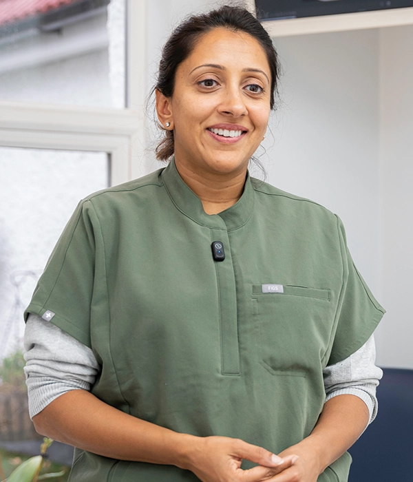 Dr Deepali Patel principal dentist at Mayfield Dental South Croydon Sanderstead