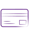payment card icon - dental prices section